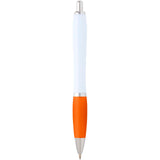 Penna a sfera in plastica riciclata Nash (inchiostro blu) personalizzato con logo - Pubblienne