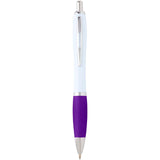 Penna a sfera in plastica riciclata Nash (inchiostro blu) personalizzato con logo - Pubblienne