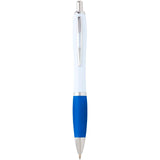 Penna a sfera in plastica riciclata Nash (inchiostro blu) personalizzato con logo - Pubblienne