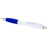 Penna a sfera in plastica riciclata Nash (inchiostro blu) personalizzato con logo - Pubblienne