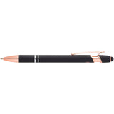 Penna a sfera con finitura oro rosa Nanna (inchiostro blu) personalizzato con logo - Pubblienne