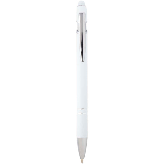Penna a sfera con finitura argento Kish (inchiostro blu) personalizzato con logo - Pubblienne