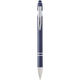 Penna a sfera con finitura argento Kish (inchiostro blu) personalizzato con logo - Pubblienne