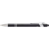Penna a sfera con finitura argento Kish (inchiostro blu) personalizzato con logo - Pubblienne