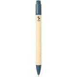 Penna a sfera in carta a base di canna da zucchero (inchiostro blu) Liliana personalizzato con logo - Pubblienne