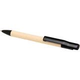 Penna a sfera in carta a base di canna da zucchero (inchiostro blu) Liliana personalizzato con logo - Pubblienne