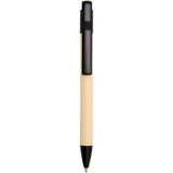 Penna a sfera in carta a base di canna da zucchero (inchiostro blu) Liliana personalizzato con logo - Pubblienne