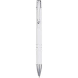 Penna a sfera in alluminio riciclato Moneta (inchiostro blu) personalizzato con logo - Pubblienne