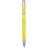 Penna a sfera in alluminio riciclato Moneta (inchiostro blu) personalizzato con logo - Pubblienne