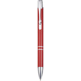 Penna a sfera in alluminio riciclato Moneta (inchiostro blu) personalizzato con logo - Pubblienne