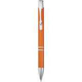 Penna a sfera in alluminio riciclato Moneta (inchiostro blu) personalizzato con logo - Pubblienne