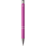 Penna a sfera in alluminio riciclato Moneta (inchiostro blu) personalizzato con logo - Pubblienne