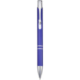 Penna a sfera in alluminio riciclato Moneta (inchiostro blu) personalizzato con logo - Pubblienne
