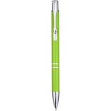 Penna a sfera in alluminio riciclato Moneta (inchiostro blu) personalizzato con logo - Pubblienne
