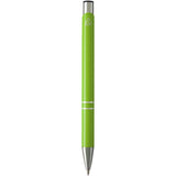 Penna a sfera in alluminio riciclato Moneta (inchiostro blu) personalizzato con logo - Pubblienne