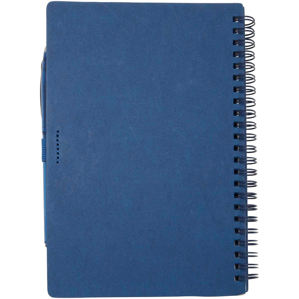 Set blocco note A5 con copertina rigida e penna Slate personalizzato con logo - Pubblienne