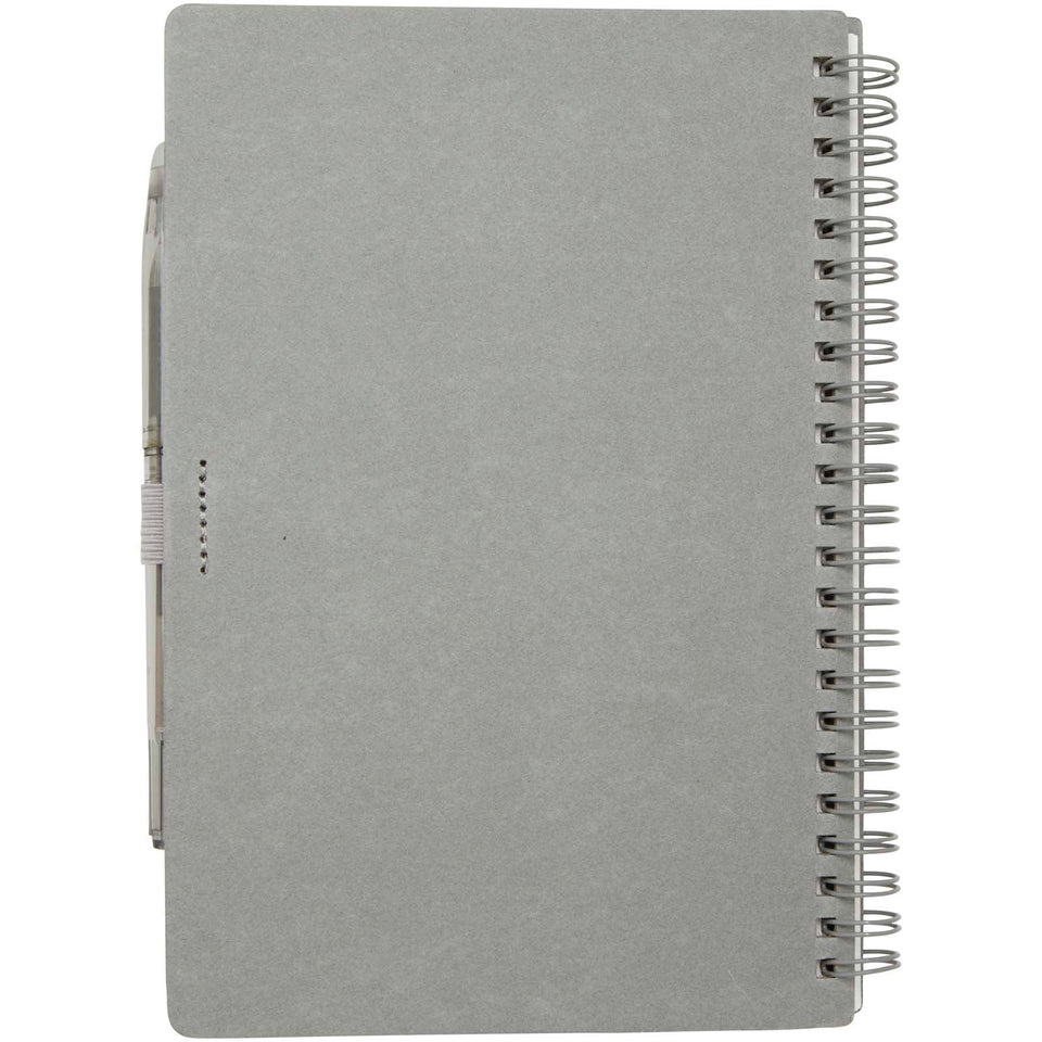 Set blocco note A5 con copertina rigida e penna Slate personalizzato con logo - Pubblienne