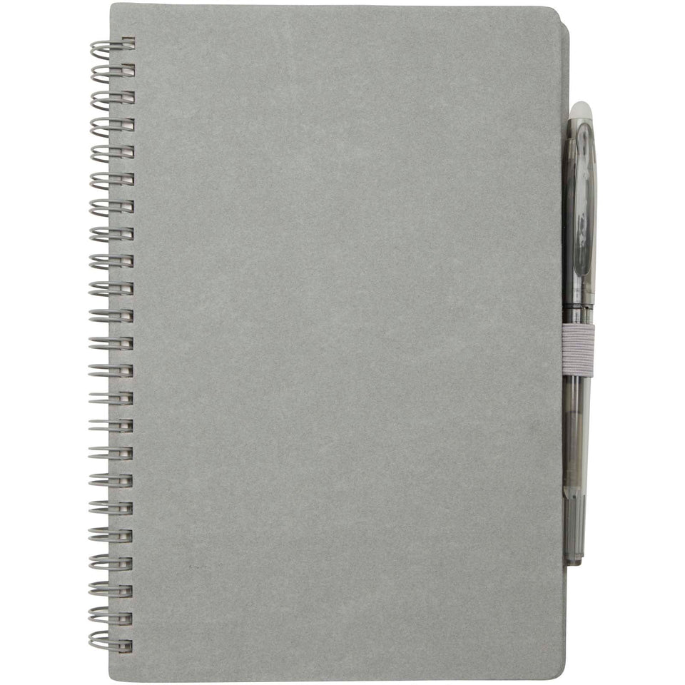 Set blocco note A5 con copertina rigida e penna Slate personalizzato con logo - Pubblienne