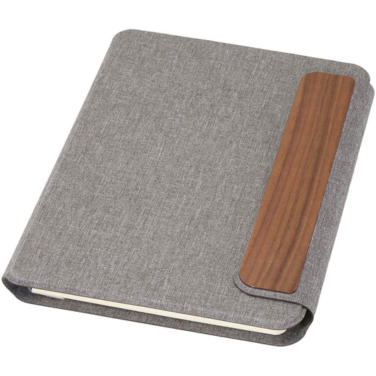 Portadocumenti formato A5 in materiale riciclato certificato RCS Andean personalizzato con logo - Pubblienne