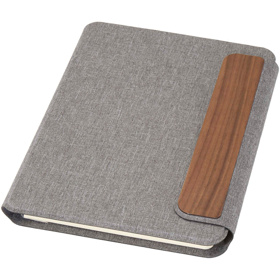 Portadocumenti formato A5 in materiale riciclato certificato RCS Andean personalizzato con logo - Pubblienne