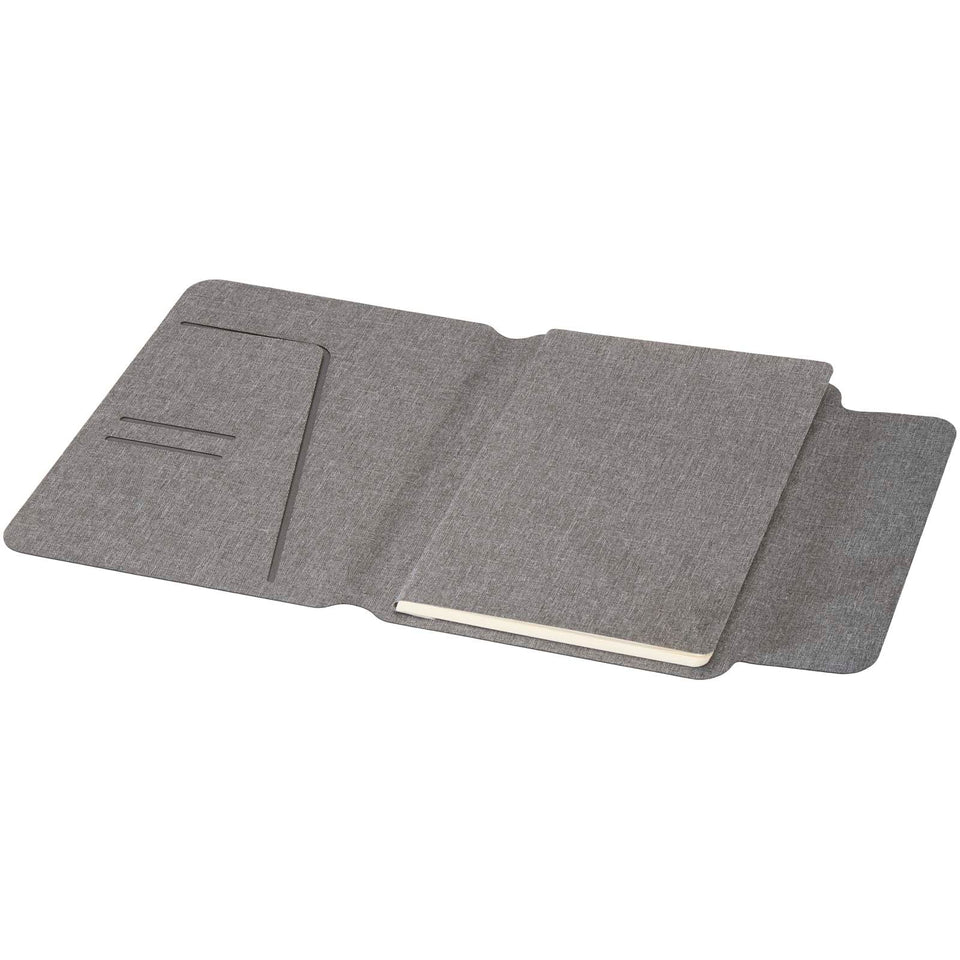 Portadocumenti formato A5 in materiale riciclato certificato RCS Andean personalizzato con logo - Pubblienne