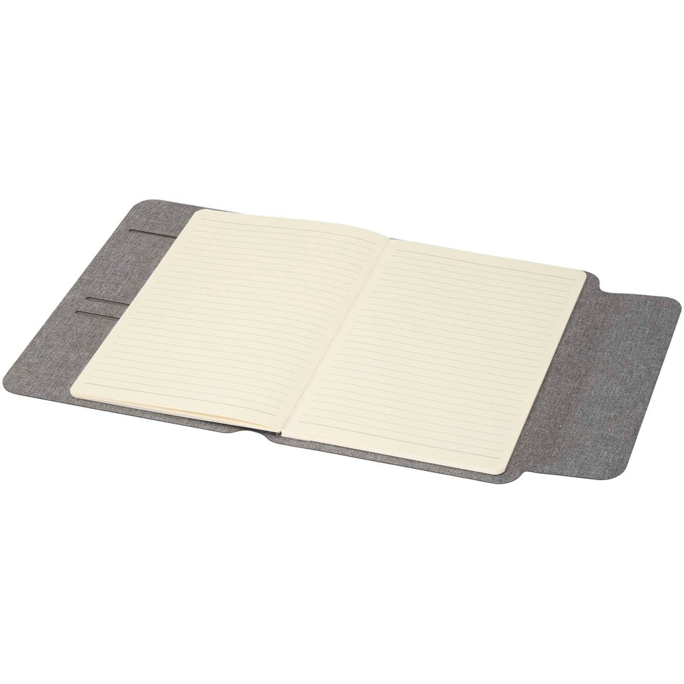 Portadocumenti formato A5 in materiale riciclato certificato RCS Andean personalizzato con logo - Pubblienne
