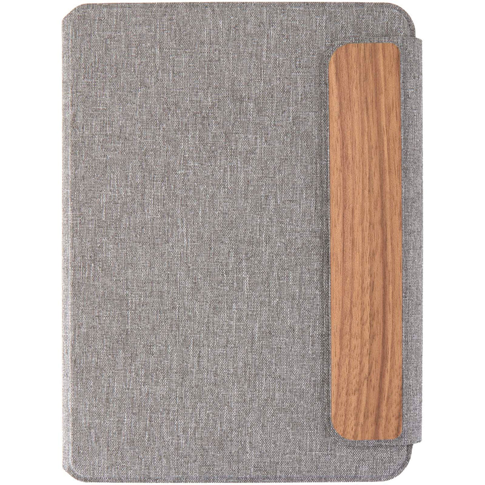 Portadocumenti formato A5 in materiale riciclato certificato RCS Andean personalizzato con logo - Pubblienne