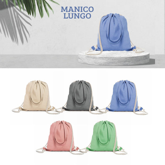1079 Zelma - Borsa sacca personalizzato con logo - Pubblienne