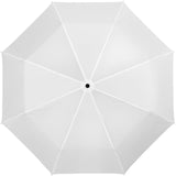 Ombrello pieghevole Alex da 21,5" con chiusura/apertura automatica personalizzato con logo - Pubblienne