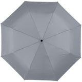 Ombrello pieghevole Alex da 21,5" con chiusura/apertura automatica personalizzato con logo - Pubblienne