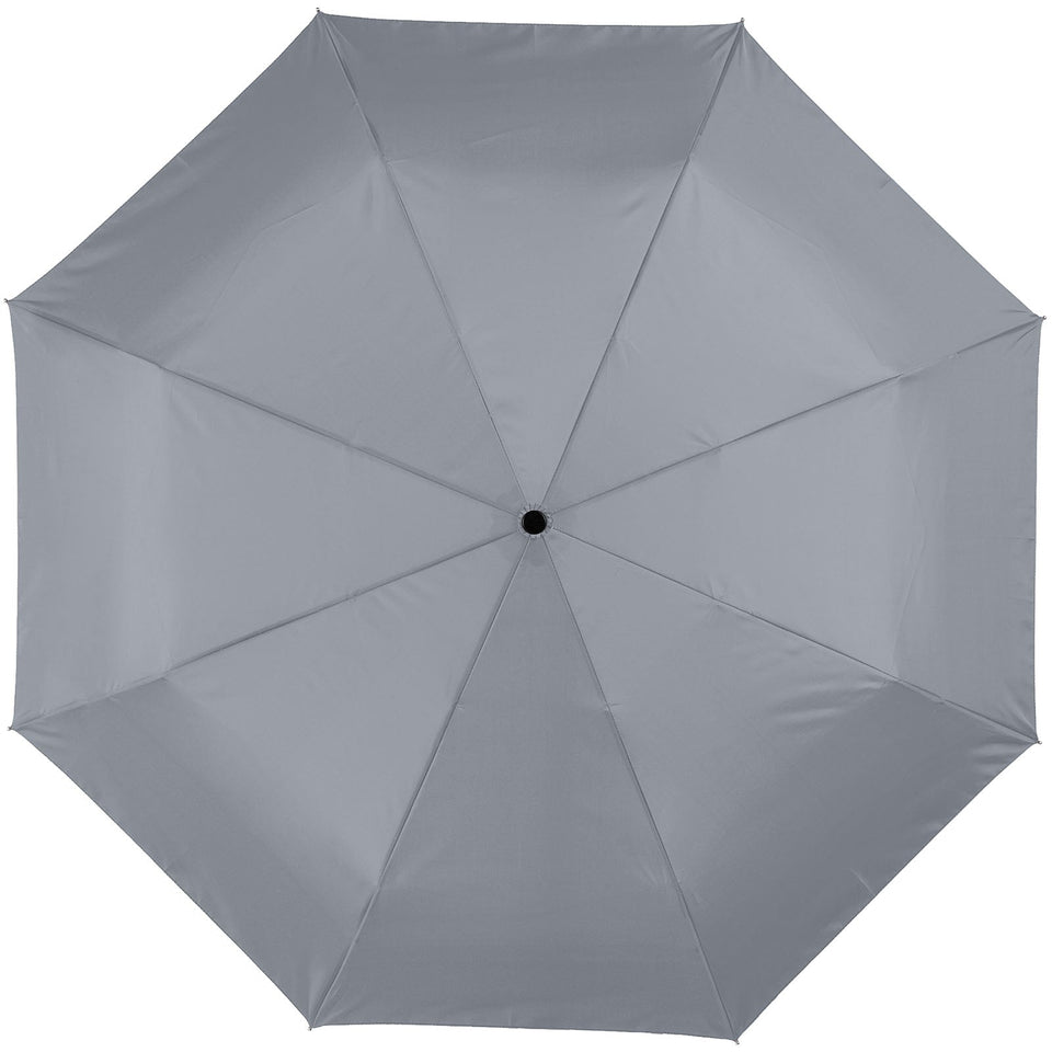 Ombrello pieghevole Alex da 21,5" con chiusura/apertura automatica personalizzato con logo - Pubblienne