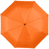 Ombrello pieghevole Alex da 21,5" con chiusura/apertura automatica personalizzato con logo - Pubblienne