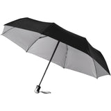 Ombrello pieghevole Alex da 21,5" con chiusura/apertura automatica personalizzato con logo - Pubblienne