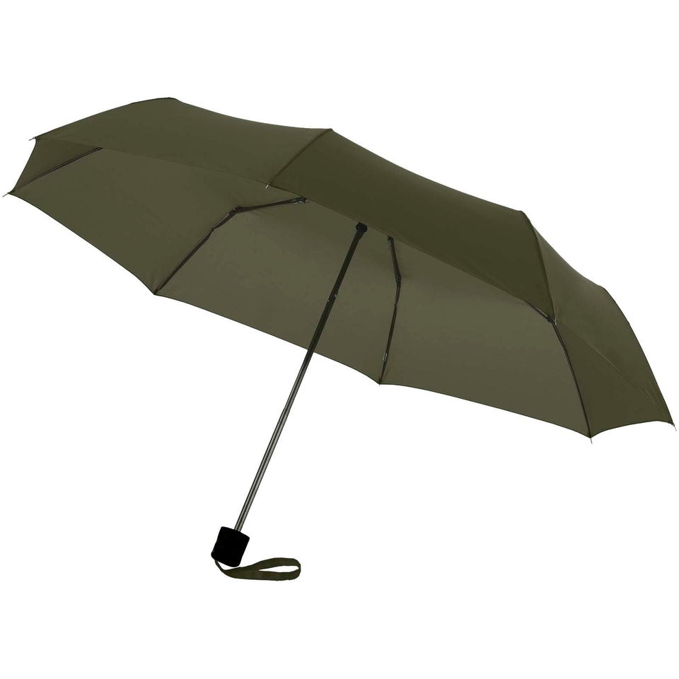 Ombrello pieghevole Ida da 21,5" personalizzato con logo - Pubblienne