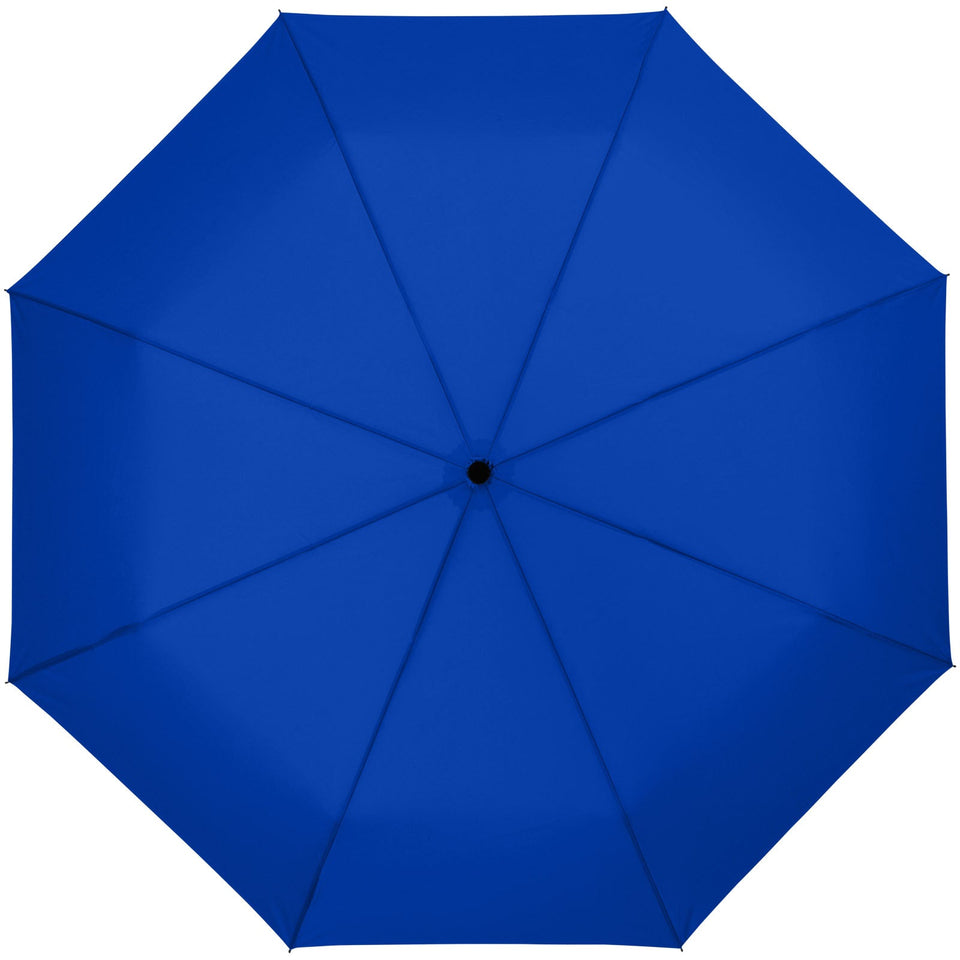 Ombrello pieghevole Wali da 21" con apertura automatica personalizzato con logo - Pubblienne