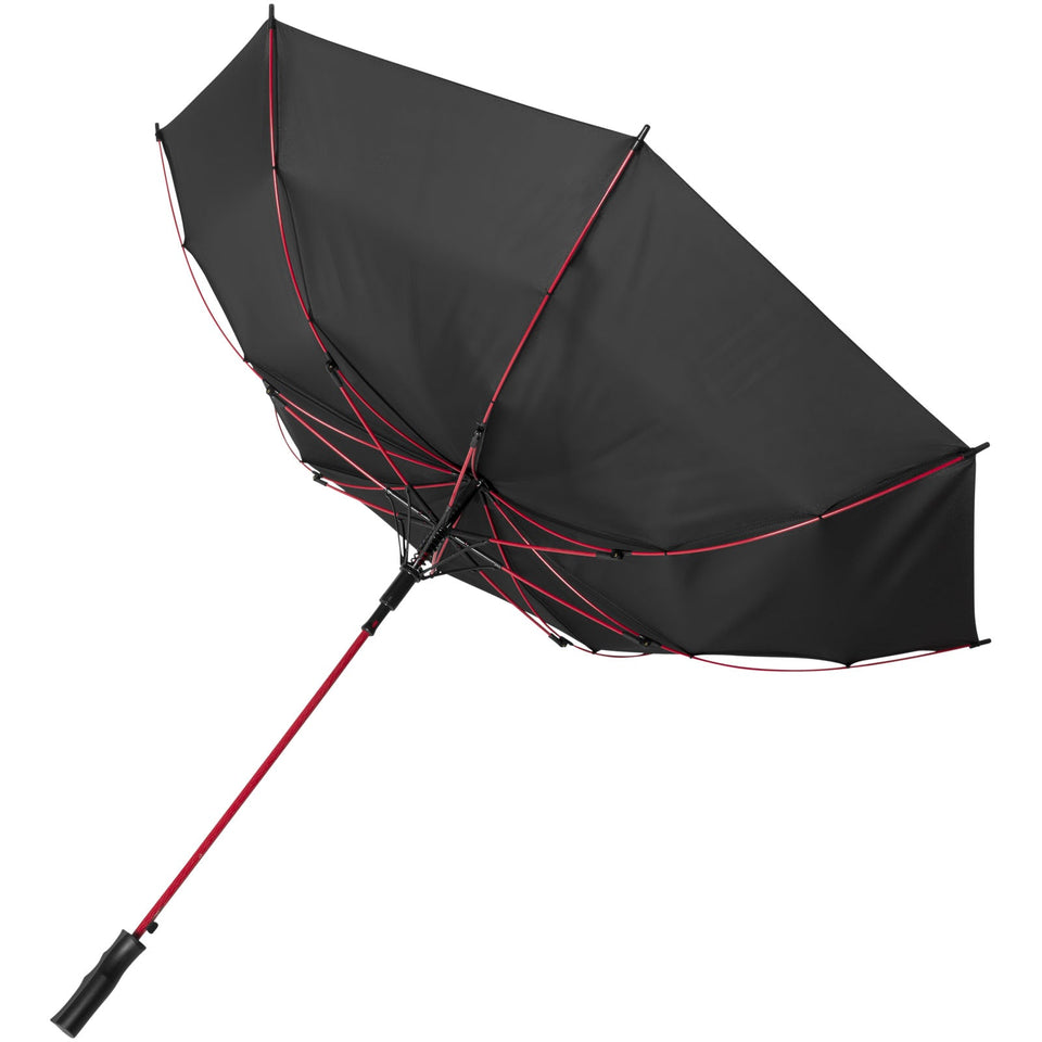 Ombrello antivento Stark da 23" con apertura automatica personalizzato con logo - Pubblienne