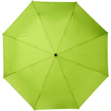 Ombrello pieghevole Bo da 21" ad apertura/chiusura automatica in PET riciclato personalizzato con logo - Pubblienne