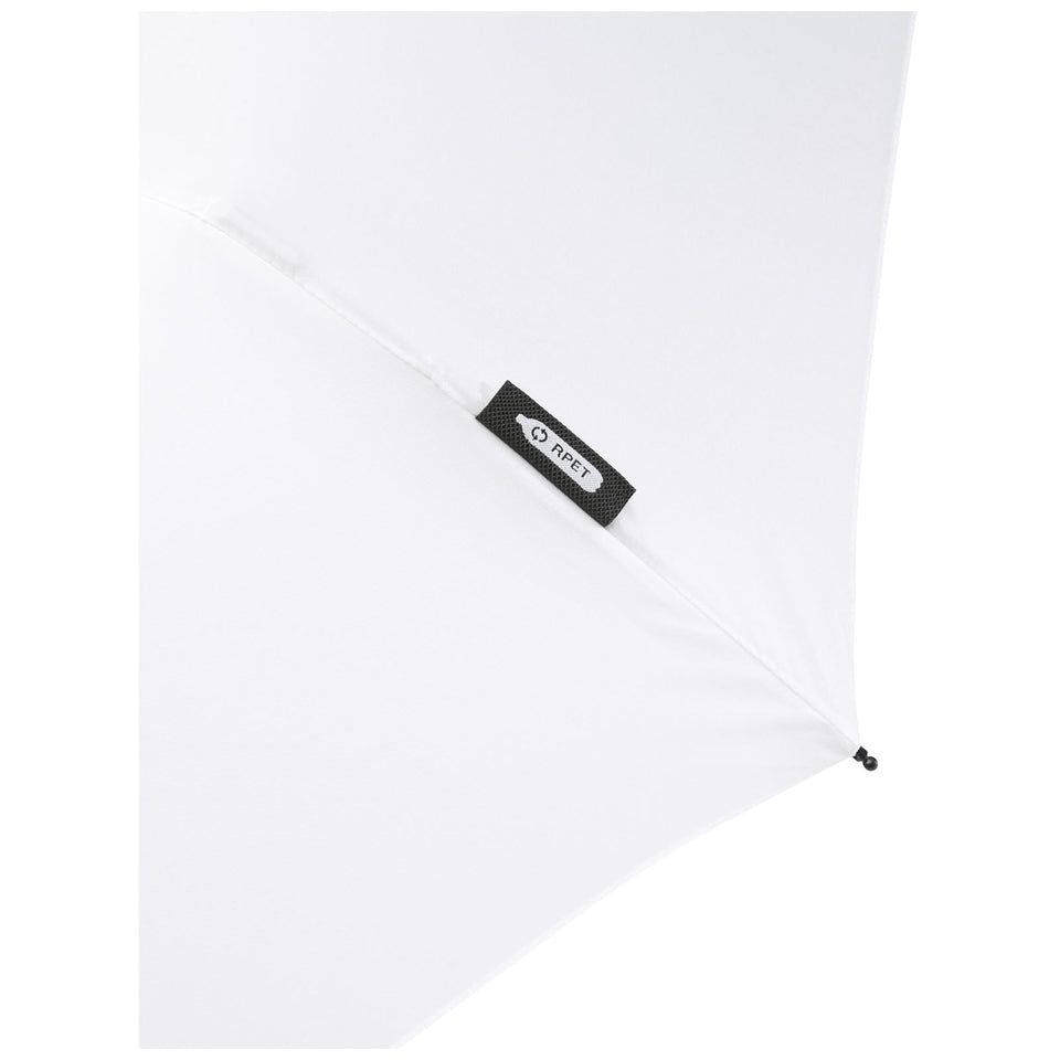 Ombrello pieghevole in PET riciclato antivento da 21" Birgit personalizzato con logo - Pubblienne
