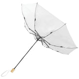 Ombrello pieghevole in PET riciclato antivento da 21" Birgit personalizzato con logo - Pubblienne