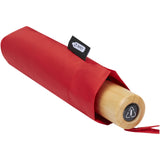 Ombrello pieghevole in PET riciclato antivento da 21" Birgit personalizzato con logo - Pubblienne
