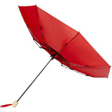 Ombrello pieghevole in PET riciclato antivento da 21" Birgit personalizzato con logo - Pubblienne