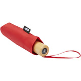 Ombrello pieghevole in PET riciclato antivento da 21" Birgit personalizzato con logo - Pubblienne