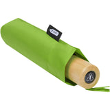 Ombrello pieghevole in PET riciclato antivento da 21" Birgit personalizzato con logo - Pubblienne