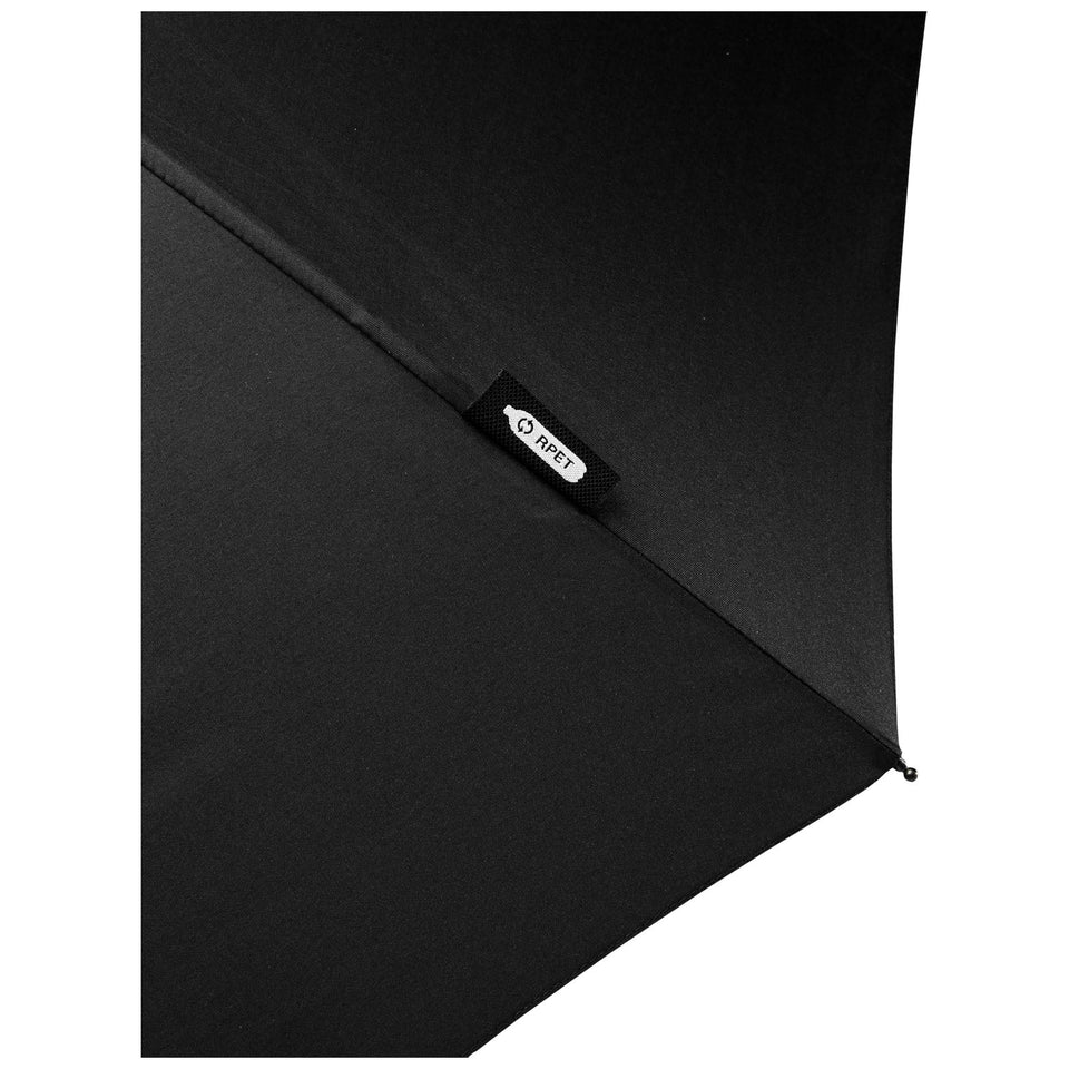 Ombrello pieghevole in PET riciclato antivento da 21" Birgit personalizzato con logo - Pubblienne