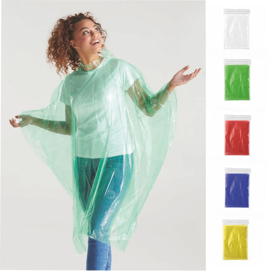 1092 Impervius – Impermeabile Poncho In Ldpe personalizzato con logo - Pubblienne