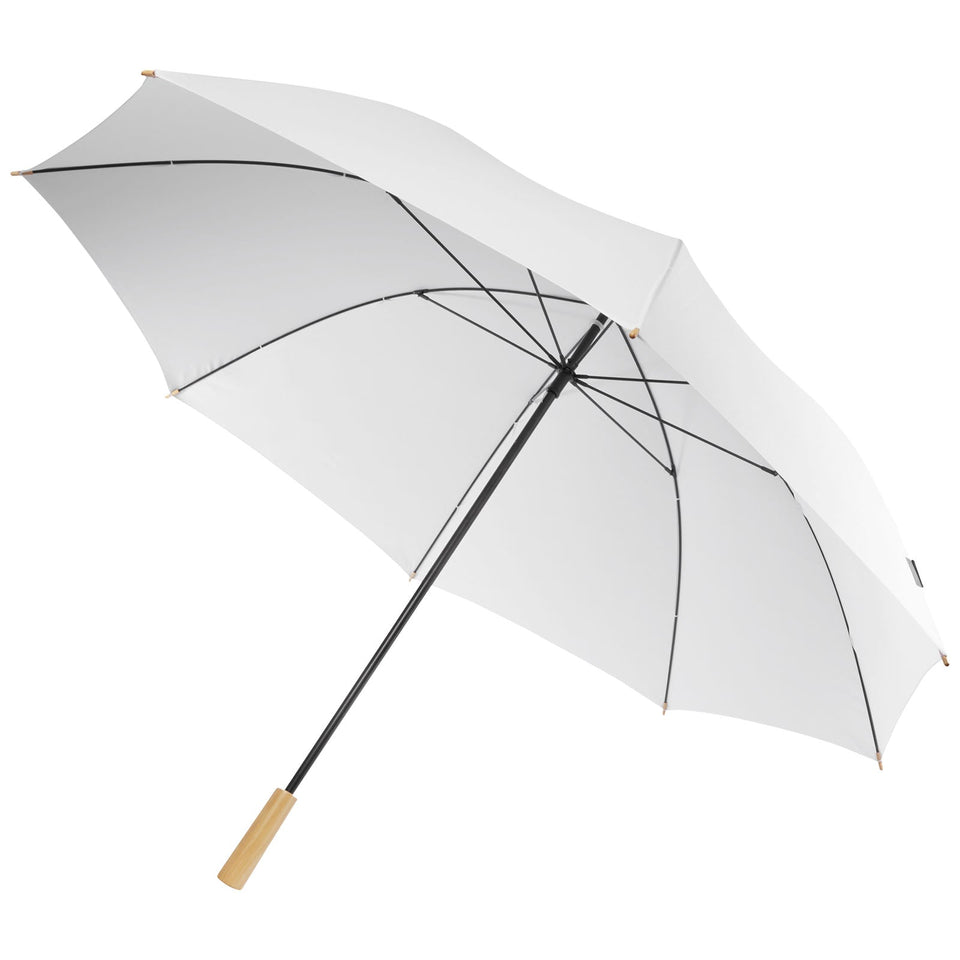 Ombrello golf in PET riciclato antivento da 30" Romee personalizzato con logo - Pubblienne