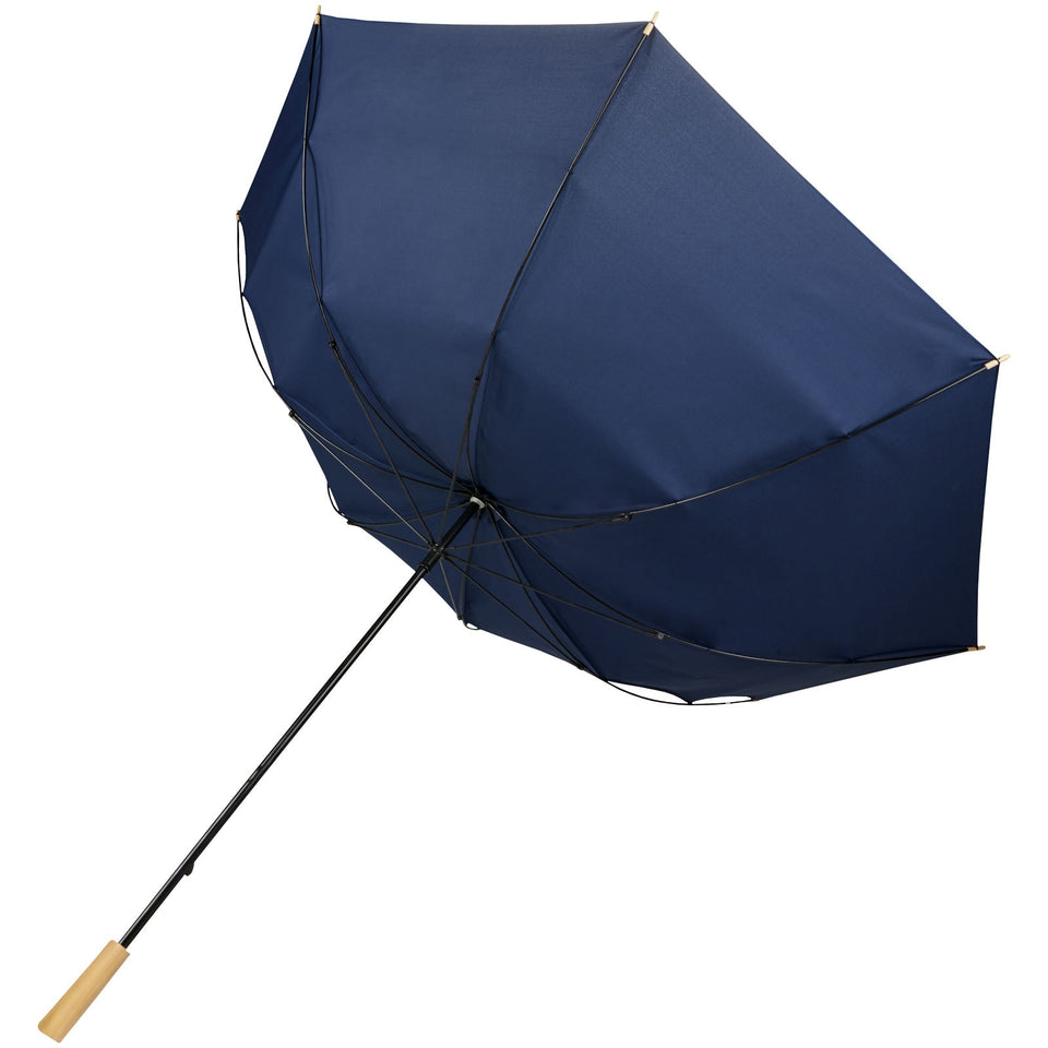 Ombrello golf in PET riciclato antivento da 30" Romee personalizzato con logo - Pubblienne