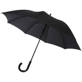 Ombrello da 23" con apertura automatica, finitura carbon look e impugnatura arcuata Fontana personalizzato con logo - Pubblienne