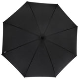 Ombrello da 23" con apertura automatica, finitura carbon look e impugnatura arcuata Fontana personalizzato con logo - Pubblienne