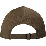 Cappello in velluto a coste a 6 pannelli in tessuto riciclato Hutton personalizzato con logo - Pubblienne